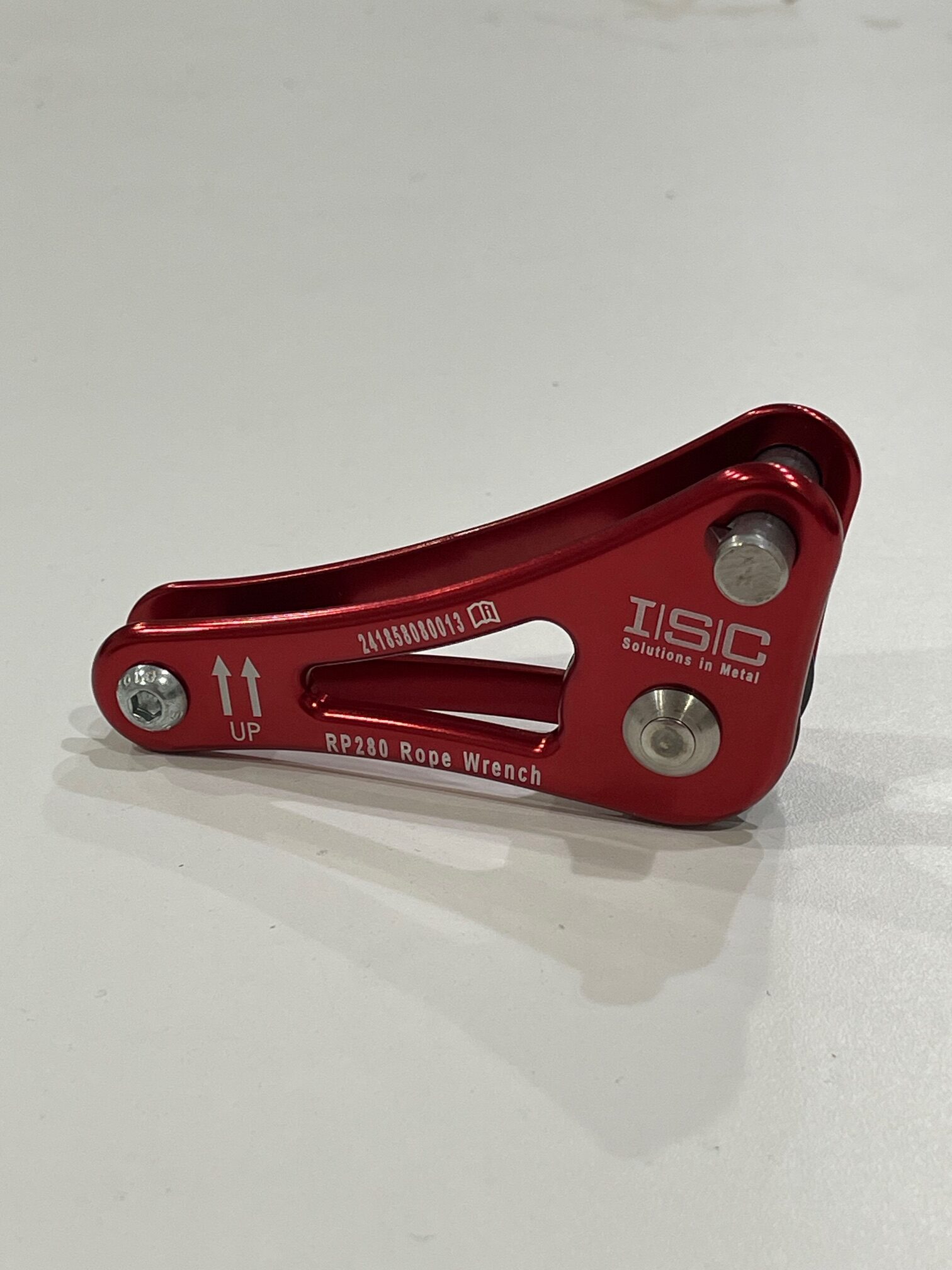 ISC SINGING TREE ROPE WRENCH PULLEY W/ FIX TETHER DOUBLE EYE - Arborist Gear By R&L SUPPLY